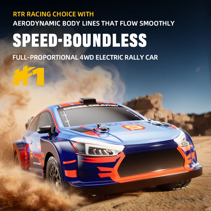 JJRC 1:14 4WD 2.4G Mini RC Racing Car High Speed RTR Off-Road Remote Control Drift Toys Alloy Vehicle for Children Kids Gifts - Image 2