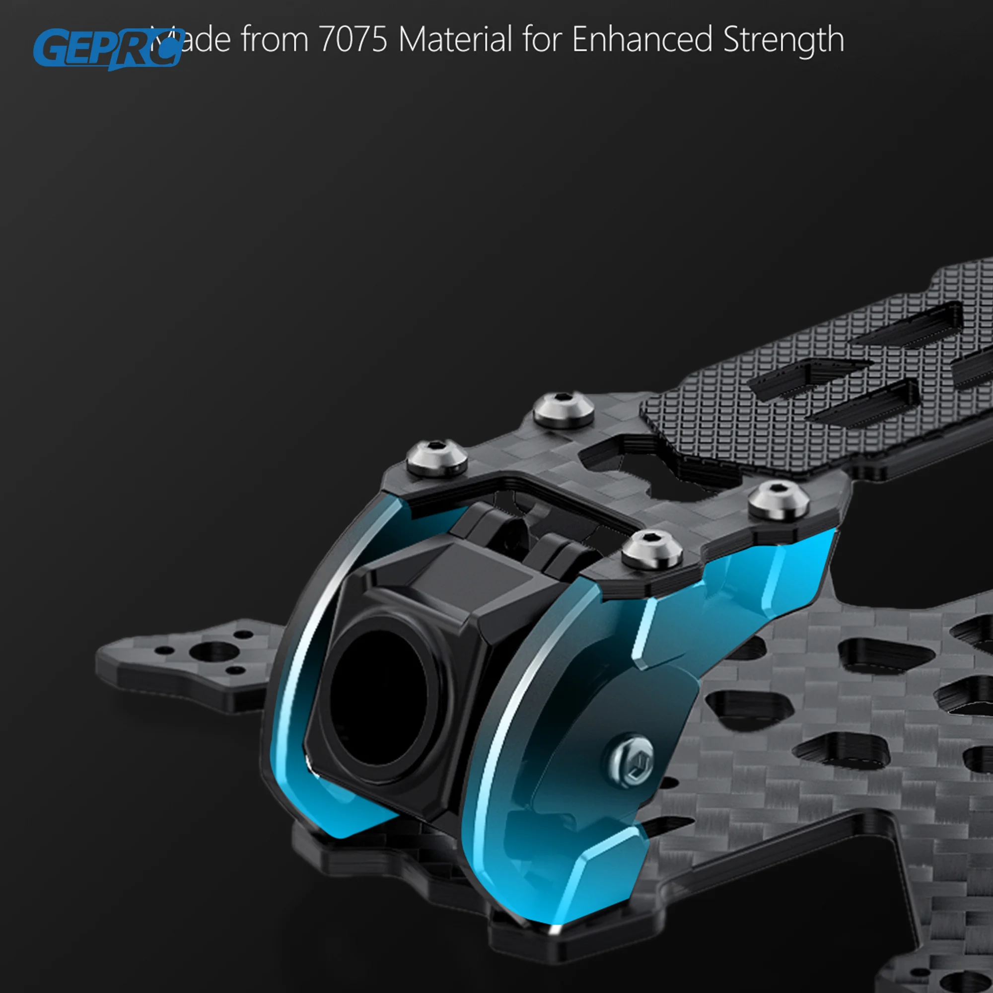 GEPRC GEP-TC18 O4 Frame Kits Suitable T-Cube18 Drone Carbon Fiber Frame DIY RC FPV Quadcopter Drone Accessories Parts - Image 3