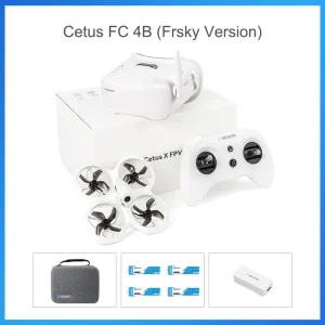 Cetus X RTF FPV Kit – 2S Brushless Quadcopter with LiteRadio 3 & VR03 Goggles for Beginners & Pros