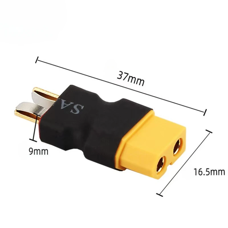2pcs XT60 Male/Female To T Male/ Female and T-Plug Male/Female To XT60 Male/Female Connector Conversion Adapter for RC Battery - Image 5
