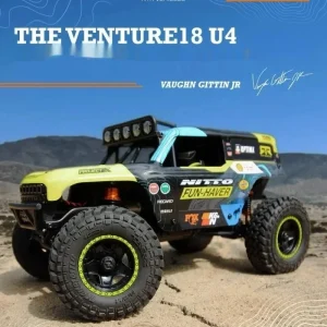 Hpi 1/18 Venture 18 U4 Rc Cars Brushless Four-Wheel Drive Remote-Controlled Hardcore Simulation Climbing Vehicle Model