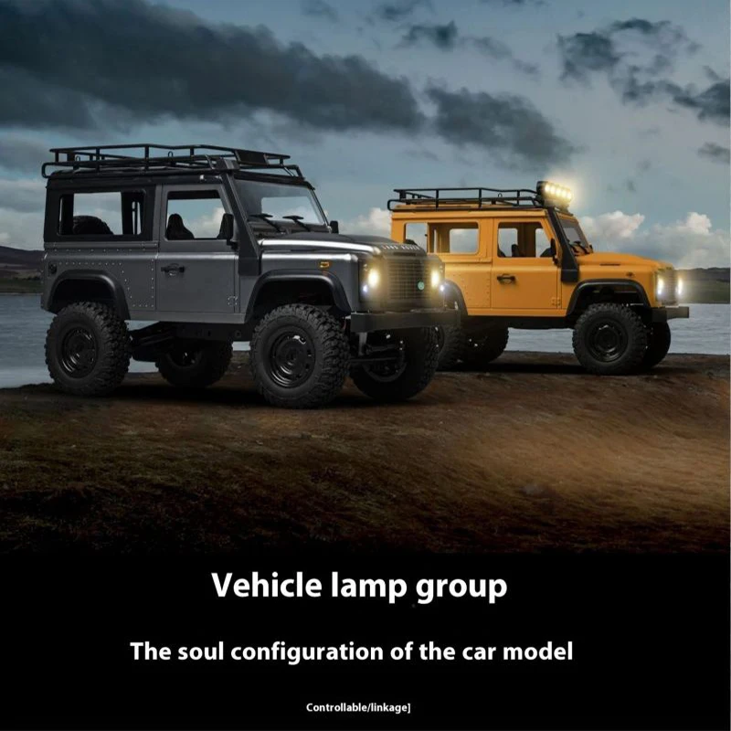 1:12 Scale MN-99S MN-98 RTR Version RC Car 2.4G 4WD RC Rock Crawler D90 Defender Pickup Remote Control Truck MN 99S Toys Gifts - Image 6