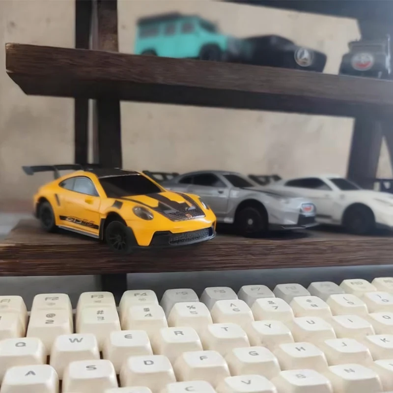 1/43 RC Car RC Drift Car with ESP Gyroscope Full Proportional Control 4WD Metal Body 2 Sets Tires Realistic Drifting Kids Gift - Image 2