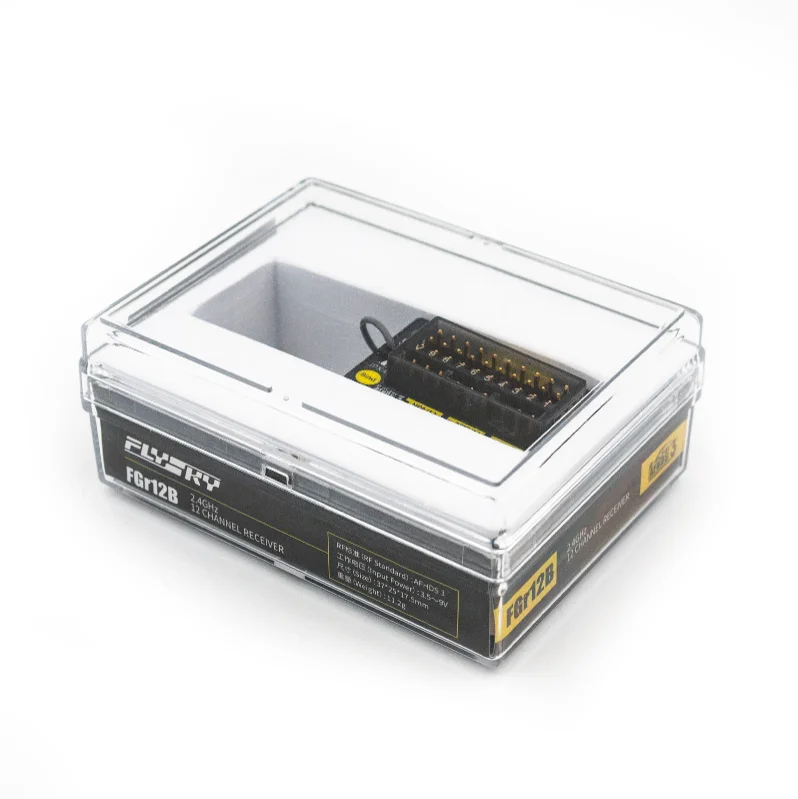 FLYSKY FGr12B 2.4GHz 12CH Receiver PWM PPM Ibus for AFHDS3 Transmitters RF Modules PL18/ NB4 /NB4 Lite RC Car Boat Vehicle - Image 3