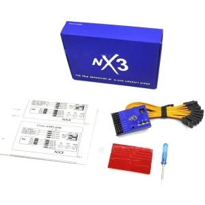 NX3 3D Fixed-wing 3 Axis Gyroscope Flight Controller Autobalance Stabilizer For Fixed-wing Aircraft RC Airplane