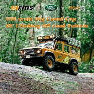 FMS Big Camel Cup FCX10 1/10 scale simulation Land Rover remote-controlled electric off-road climbing vehicle RC car toy model