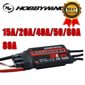 Hobbywing SKYWALKER ESC 2 - 6s 15A/20A/30A/40A/50A/60A/80A Build in bec UBEC Brushless  RC heliCopter airplane Quadcopter