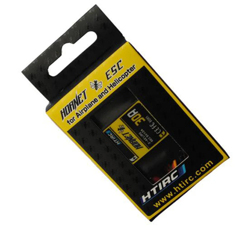 1PCS HTIRC Hornet Fixed Wing Series 12A 20A 30A 40A(2-4S/2-6S) 60A 80A Brushless ESC for RC Model Airplane Helicopter Parts - Image 2