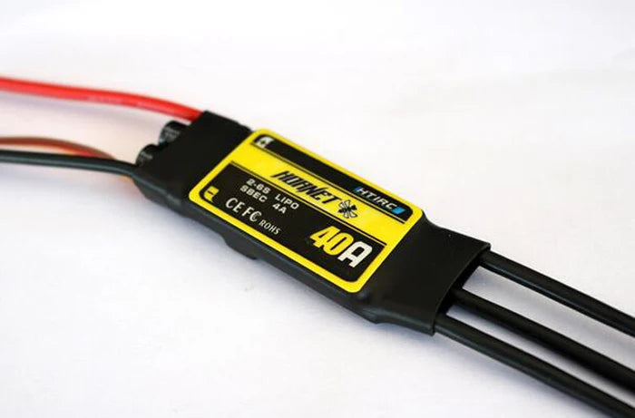 1PCS HTIRC Hornet Fixed Wing Series 12A 20A 30A 40A(2-4S/2-6S) 60A 80A Brushless ESC for RC Model Airplane Helicopter Parts - Image 6