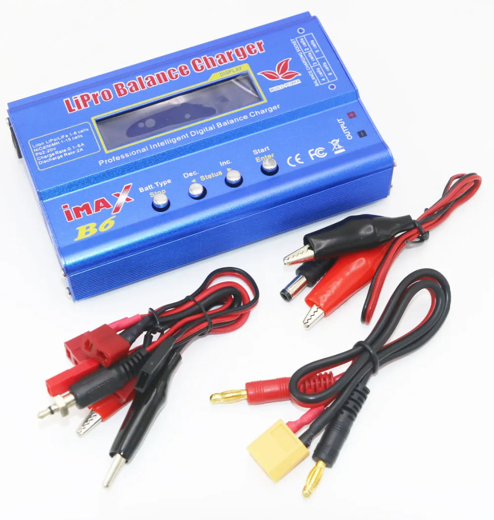 IMAX B6 80W Battery Charger Lipo NiMh Li-ion Ni-Cd Digital Lipro Balance Charger Discharger AC Power 12V 5A Adapter For Rc Car - Image 4