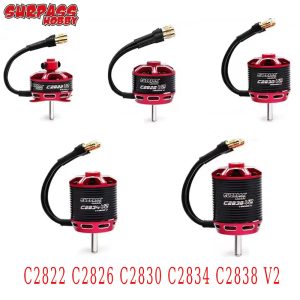 Surpass Hobby Outrunner Brushless Motor C2822 2826 2830 2834 2838 V2 for RC Fixed-wing Quadcopter Drone Airplane Glider Aircraft