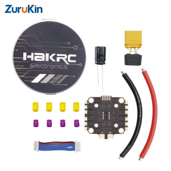HAKRC FPV Drone 50A 4 in 1 ESC Support DShot600 20x20 30.5x30.5mm Mounting Dual-Hole for Racing RC Quadcopter Flight Controller