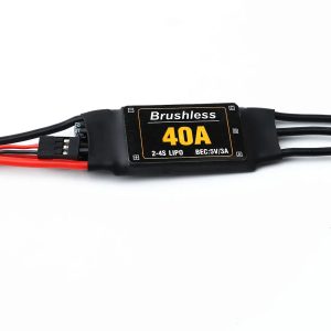 40A Brushless ESC  2-4S Electronic Speed Controller With 5V 3A UBEC 3.5MM Banana Head For RC FPV Quadcopter Airplanes Helicopter