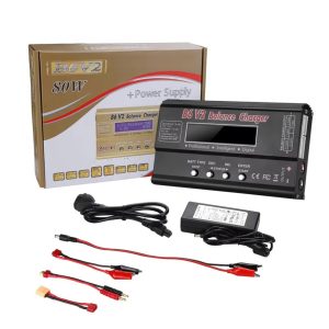 IMAX B6V2 Balance Charger 80W Professional Digital Lipo Discharger for Li-ion Lipo LiFe NiCd NiMH LiHV PB Battery