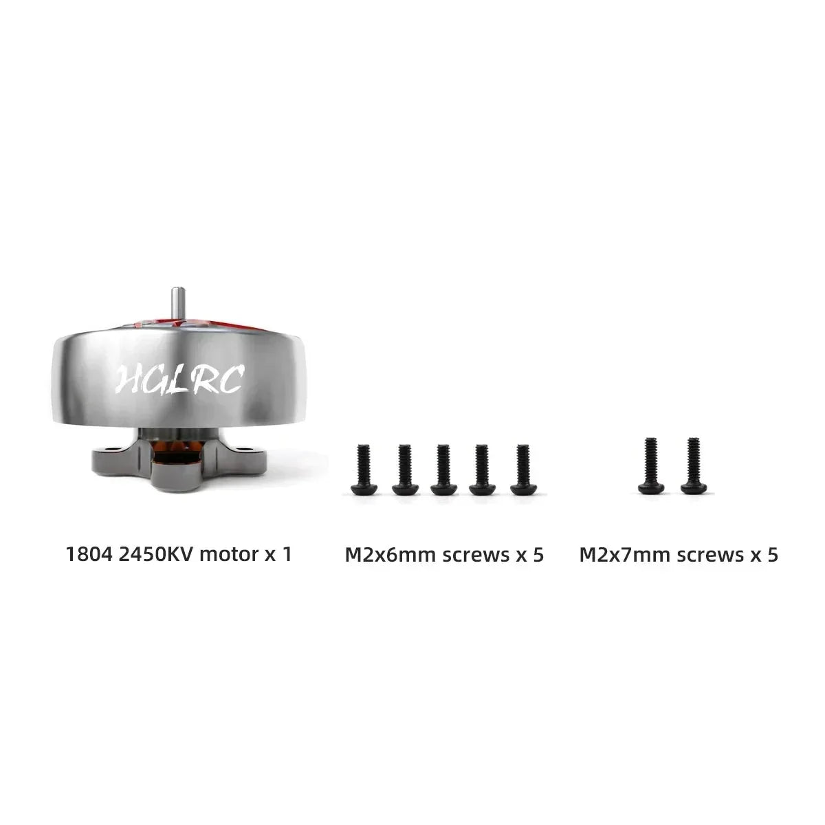 HGLRC SPECTER 1804 2450KV Brushless Motor - 4-6S LiPo, 5-6" Prop for FPV Freestyle Drones DIY - Image 6