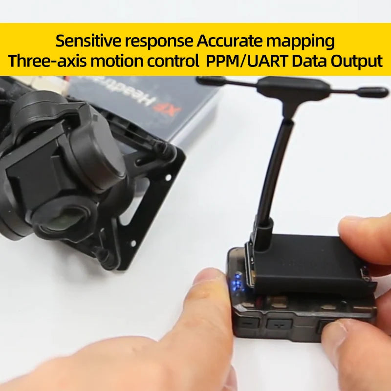 XF Robot Headtracker Module FPV Three Axis Module PPM/UART Output For DJI O3/DJI Vista/Caddx Avatar/Moomlight VTX RC FPV Drone - Image 5