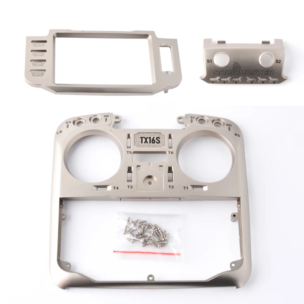 RadioMaster TX16S MKII V4.0 Transmitter Multi-color Cover Shell Spare Part Replacement Front Case - Carbon - Image 4