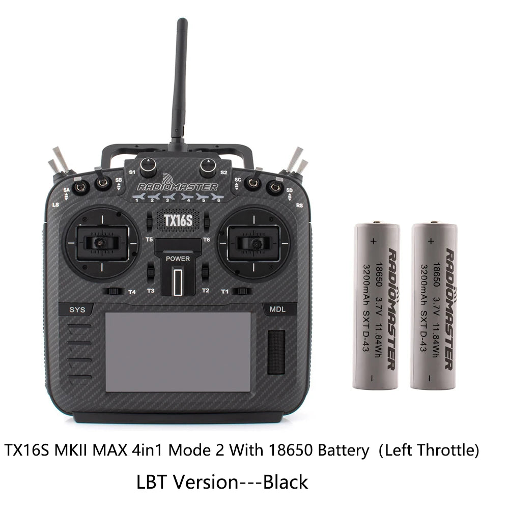 RadioMaster TX16S MKII MAX Radio Control System ExpressLRS Multi-protocol 4in1 - Image 22