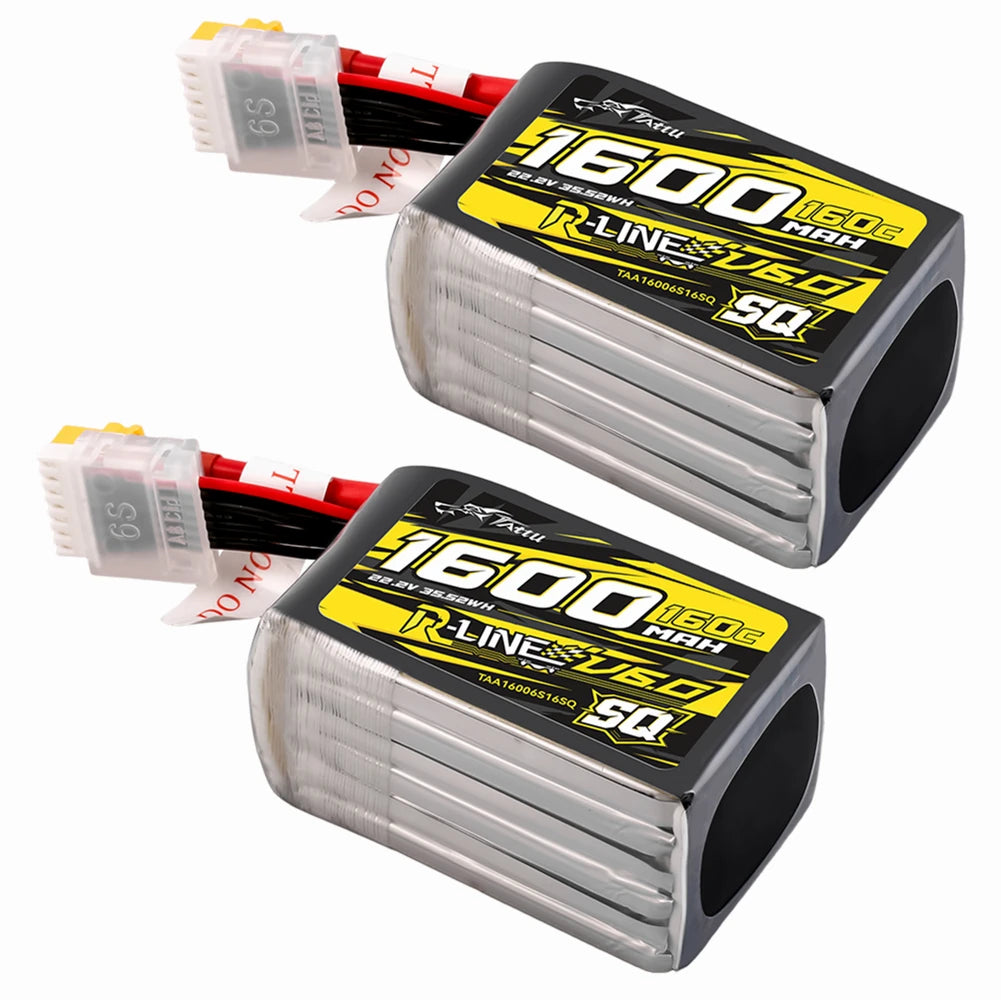 Tattu R-Line 6.0 1480mAh/1600mAh 6S 160C 22.2V Lipo Battery For RC Helicopter Quadcopter FPV Racing Drone with XT60 Plug - Image 14