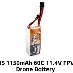 DarwinFPV 3S 1150mAh 60C 11.4V FPV Drone Battery