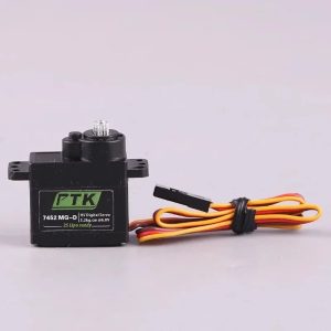 PTK 7452MG-D 12g Digital Metal Gear Servo for RC Helicopter Aircraft Model Parts