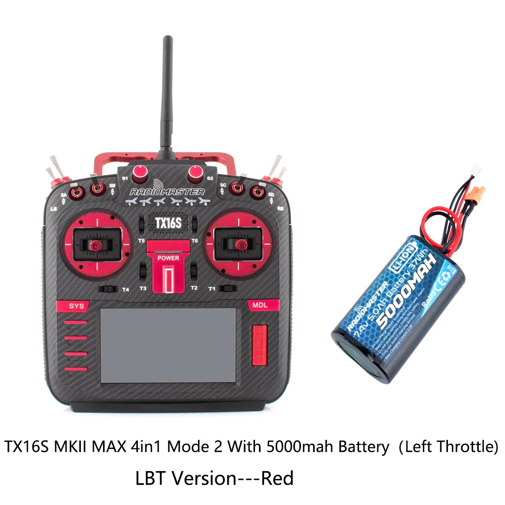 RadioMaster TX16S MKII MAX Radio Control System ExpressLRS Multi-protocol 4in1 - Image 30