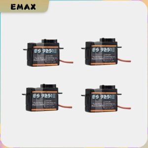 EMAX New ES9051 ES9251 4.3g/2.5G Digital Servo Motor Plastic Gear 0.8kg Torque for 3D F3P Airplanes