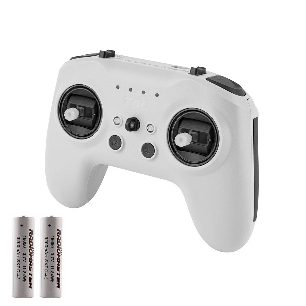 Radiomaster T8L Radio Controller ExpressLRS 2.4GHz module 5-way trim buttons with LED and audible feedback Blue, White and Grey - Image 8