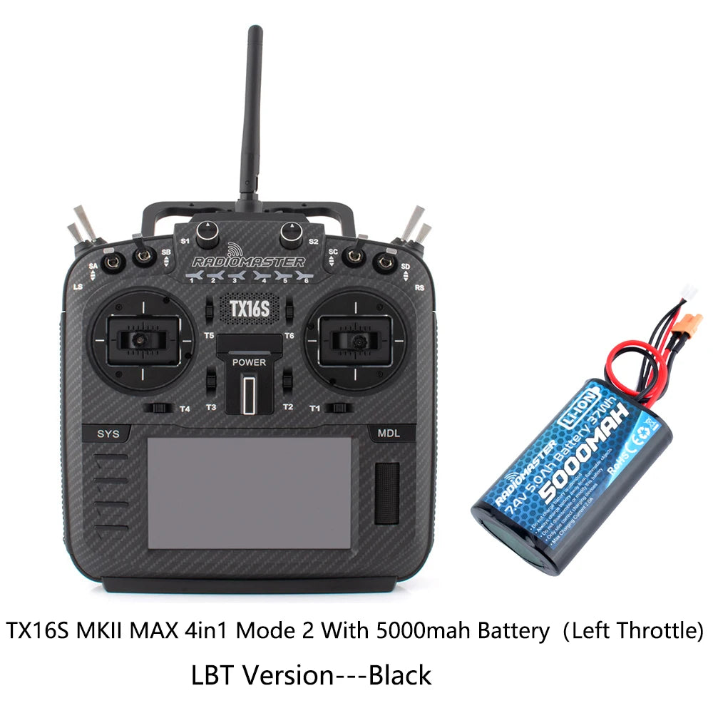 RadioMaster TX16S MKII MAX Radio Control System ExpressLRS Multi-protocol 4in1 - Image 26