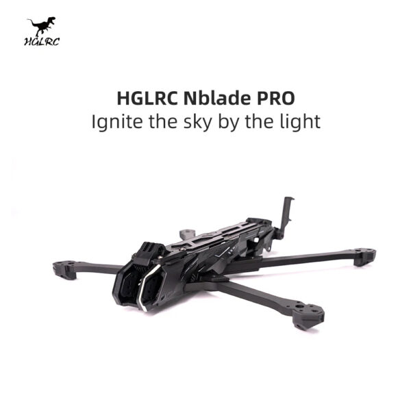 HGLRC Nblade Pro 7-inch FPV Frame Dual-use for Freestyle and Cinematic Expansion Points High Payload & Long Flight Time RC Parts