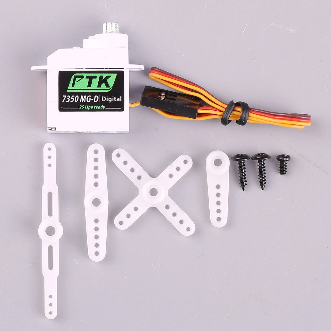 PTK 7350 MG-D 5.5g Digital Servo Metal Gear for EPP F3P F3K F3L F5L Glider indoor plane RC Car Helicopter Robot - Image 3