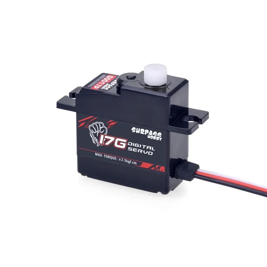 SURPASS HOBBY 17G Plastic / Metal Gear Mini Digital Servo for 1/18 1/16 1/14 RC Car Truck Airplane Robot D90 MN WPL SCY MJX JJRC - Image 4