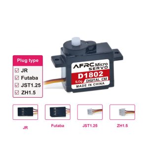 AFRC D1802 5g Coreless Motor Plastic Digital Micro Servo 3.7-6V