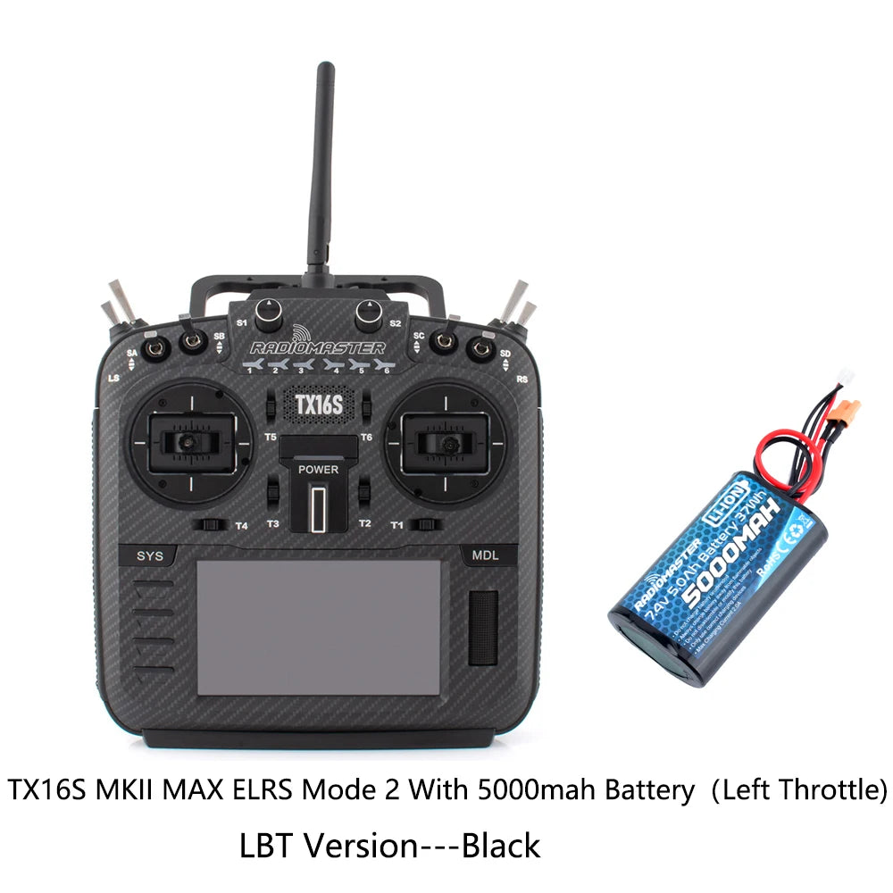 RadioMaster TX16S MKII MAX Radio Control System ExpressLRS Multi-protocol 4in1 - Image 28