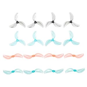 2Pairs GEMFAN Whoop FPV Drone 45mm Propeller 2/3 Blades Replacement Paddles 1.5mm Shaft for RC Pavo Pico Meteor75 Pro Frame