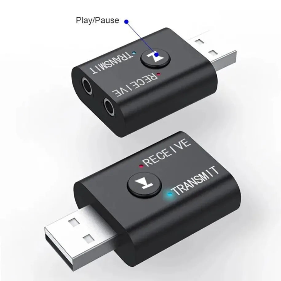 Bluetooth 5.0 Transmitter Receiver 3.5mm AUX Jack RCA USB Dongle Stereo Wireless Audio Adapter for TV Car Kit Speaker Headphone - Image 5
