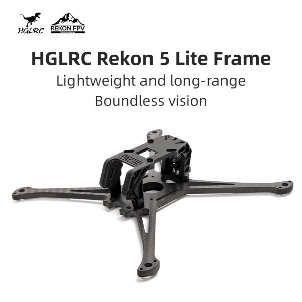 RC Drone Frame HGLRC Rekon 5 LITE O4 Long Range Light weight Long Distance Flight Rack Accessories FPV DIY Christmas Gift