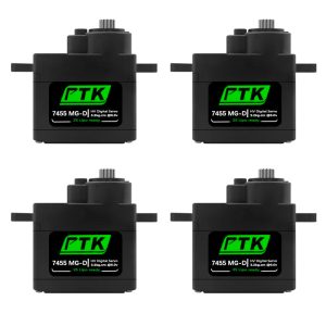 PTK 7455MG-D servo 12g Digital Servo Metal Gear for EPP F3P Glider RC Model Car Helicopter Airplane Hitec HS-65 same level