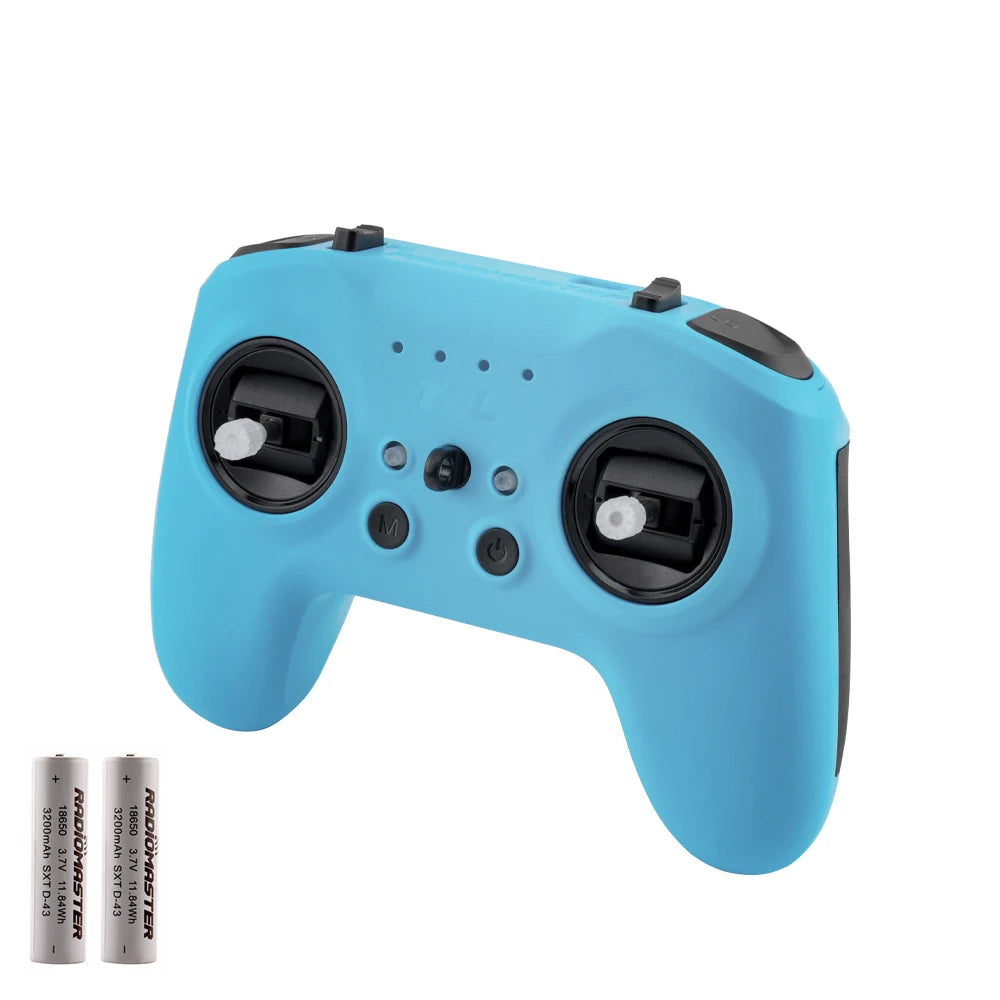 Radiomaster T8L Radio Controller ExpressLRS 2.4GHz module 5-way trim buttons with LED and audible feedback Blue, White and Grey - Image 7