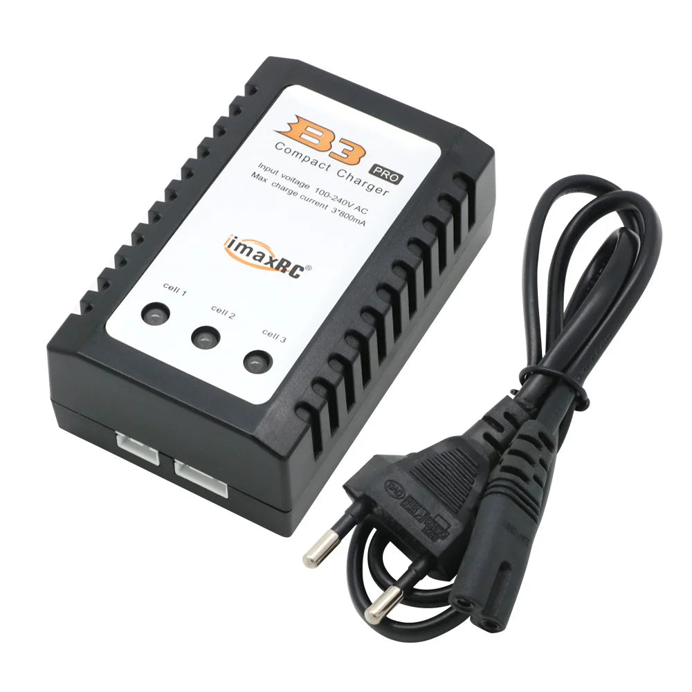 IMAX B3 PRO Lipo Battery Compact Charger 7.4V 11.1V 2S 3S 110-240V Lipo Power Supply Charger EU Plug For RC Helicopter Parts - Image 7