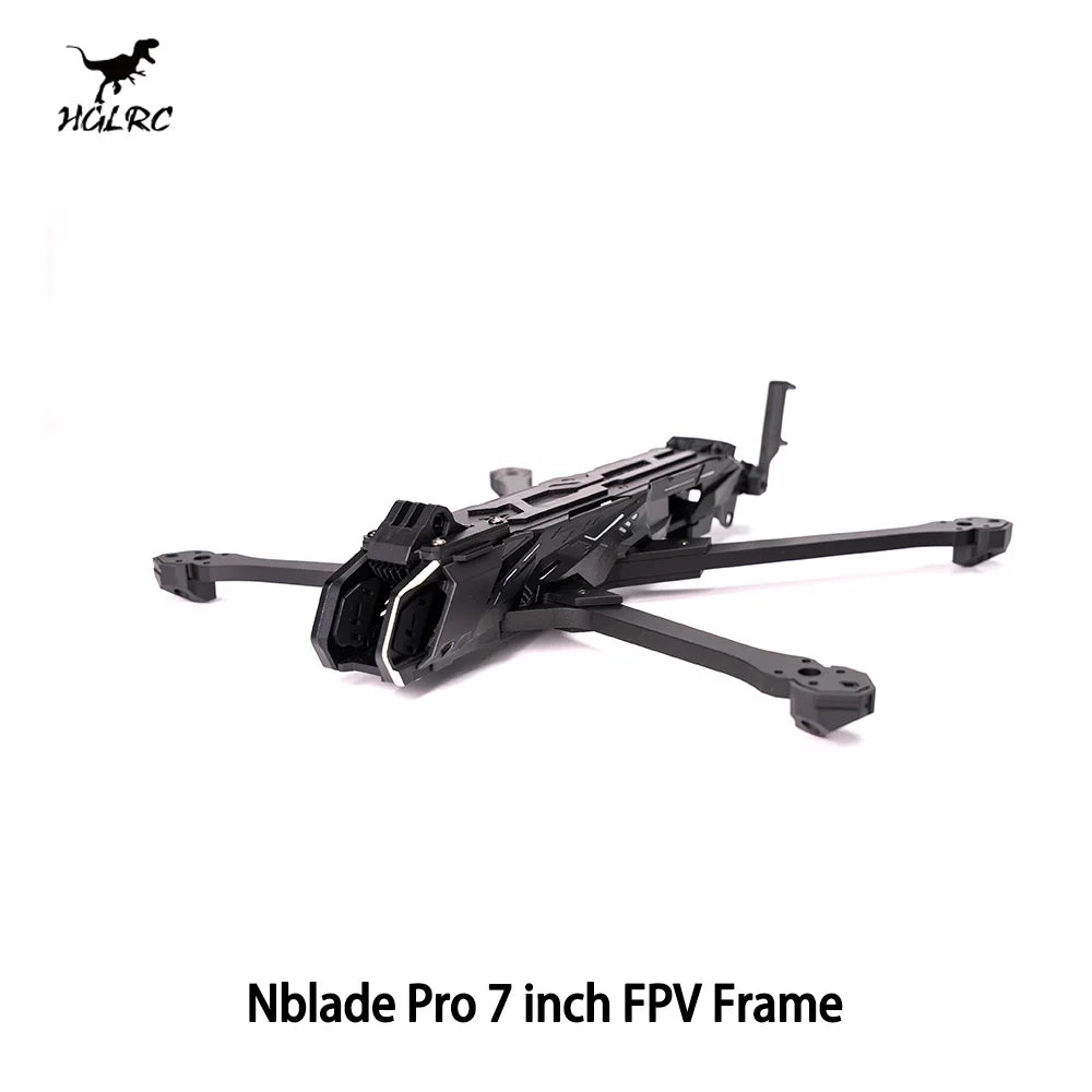 HGLRC Nblade Pro 7-inch FPV Frame Dual-use for Freestyle and Cinematic Expansion Points High Payload & Long Flight Time RC Parts - Image 7