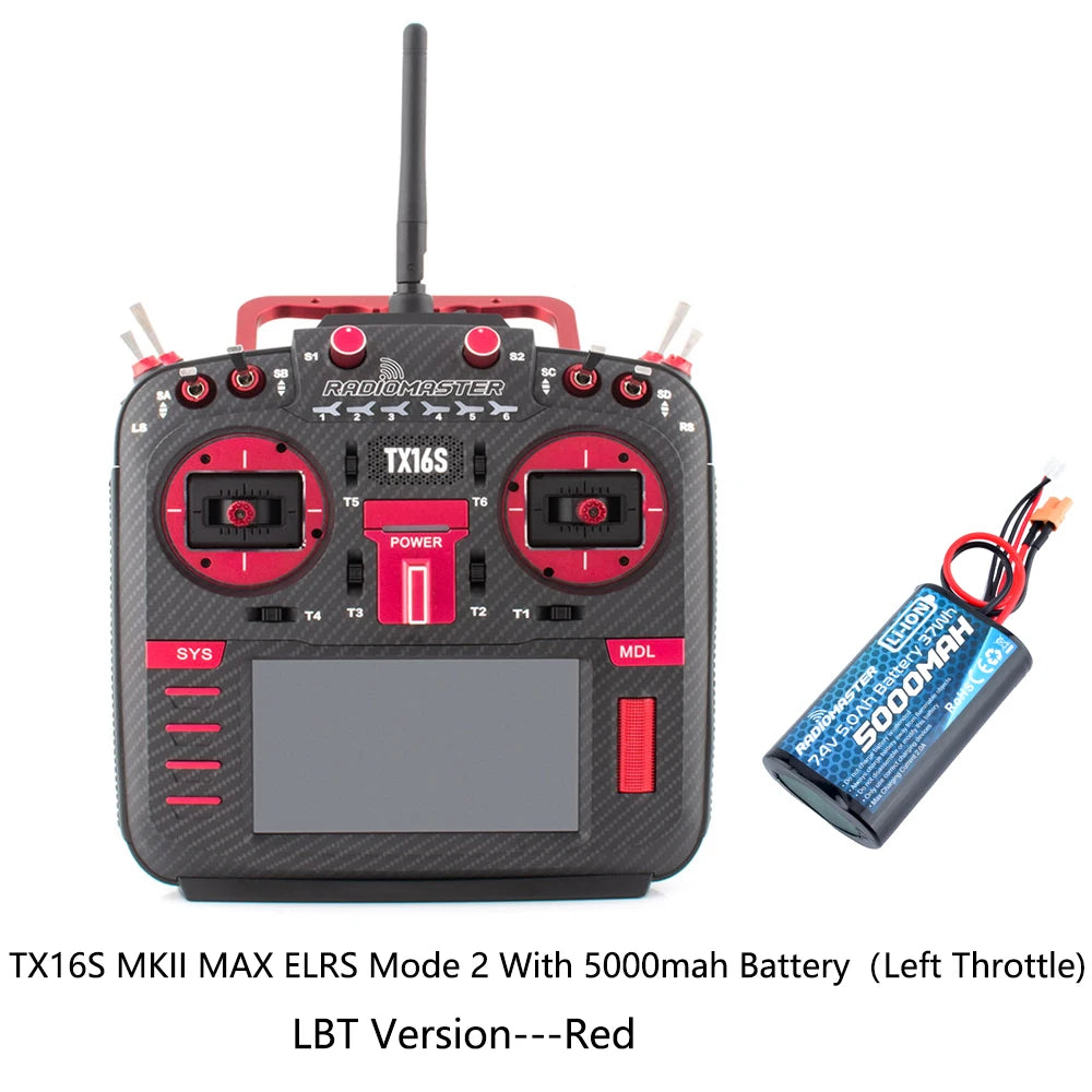 RadioMaster TX16S MKII MAX Radio Control System ExpressLRS Multi-protocol 4in1 - Image 24