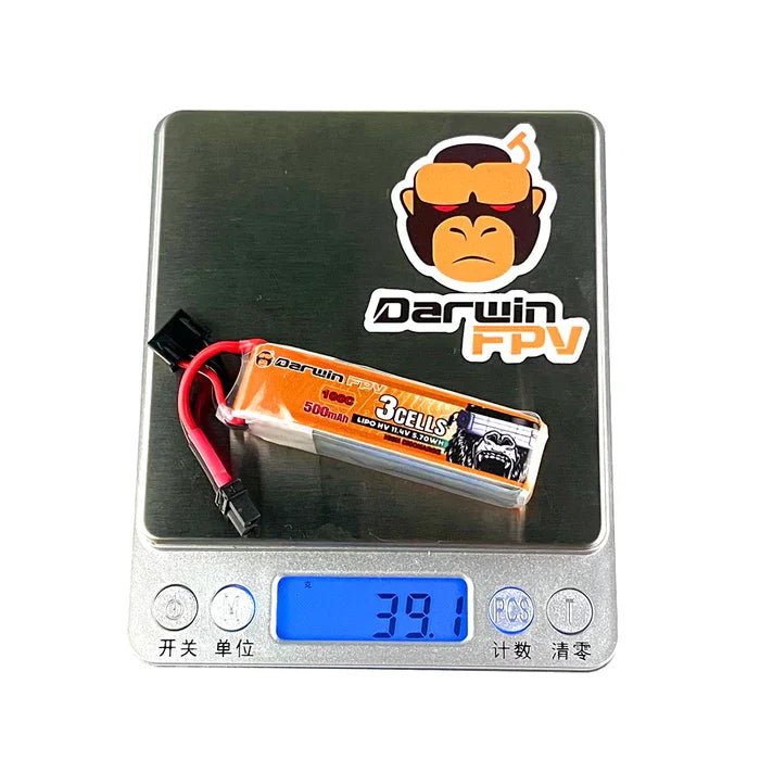 DarwinFPV 3S 500mAh 11.1V 100C Battery for CineApe20 - Image 4