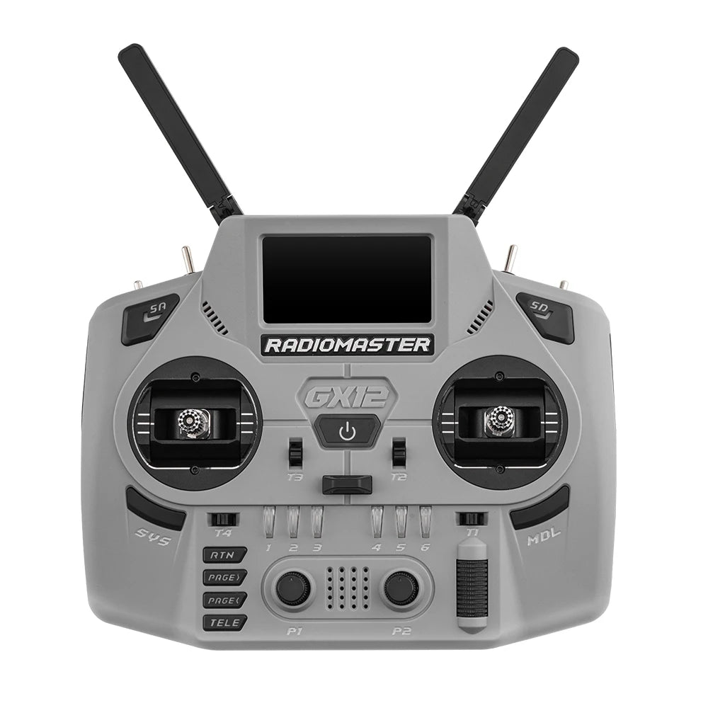 Radiomaster GX12 Crush 1000HZ 3D Digital CNC Hall Gimbal Dual Band Antenna emini XROSSBAND EXpressLRS Radio Controller - Image 2