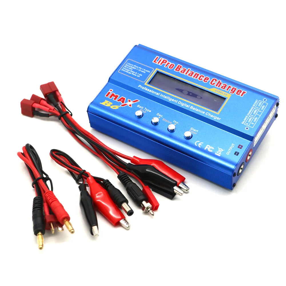 IMAX B6 80W Battery Charger Lipo NiMh Li-ion Ni-Cd Digital Lipro Balance Charger Discharger AC Power 12V 5A Adapter For Rc Car - Image 3