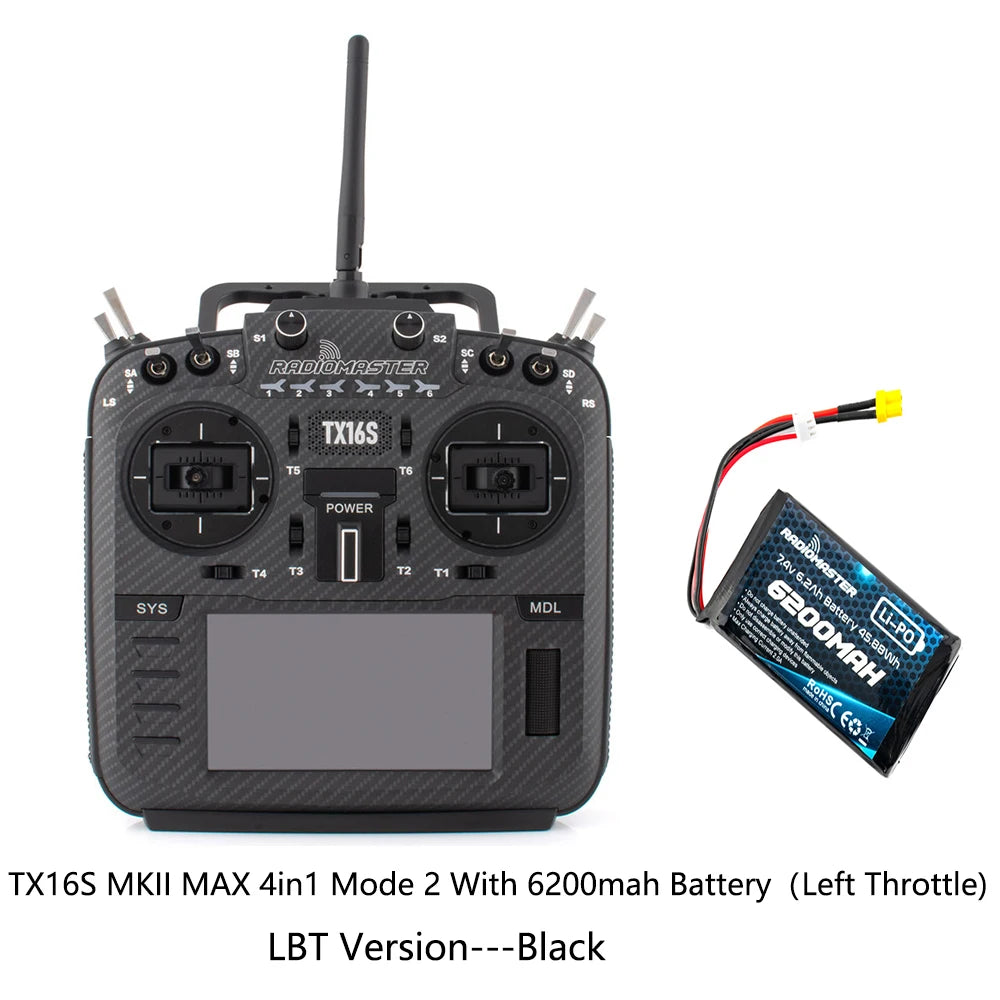 RadioMaster TX16S MKII MAX Radio Control System ExpressLRS Multi-protocol 4in1 - Image 41