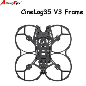 GEPRC Cinelog35 V3 FPV Drone Accessories Suitable GEP-CL35 V3 Frame Parts Bottom/Gimbal Plate/Prop Guard/Camera Mount/Screw Pack