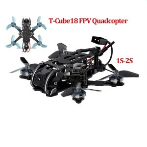 GEPRC T-Cube18 1-2S Analog ELRS2.4G / HD O4 Elrs 2.4G 1.8Inch FPV Quadcopter TAKER F411-12A Mini RC Quadcopter Freestyle Drones