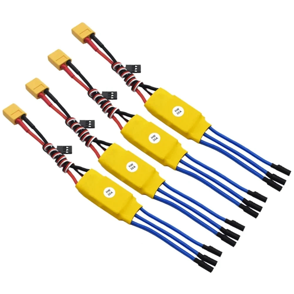 XXD HW30A 30A ESC Brushless Motor Speed Controller RC BEC ESC T-rex F450 Helicopter Boat for FPV F450 Mini Quadcopter Drone - Image 4