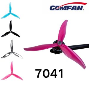 7041 7inch Propeller Gemfan 3-Blade PC Props for RC Drone Racing Multirotor Crossover Model FPV DIY Parts CW CCW 4Pair/8Pcs